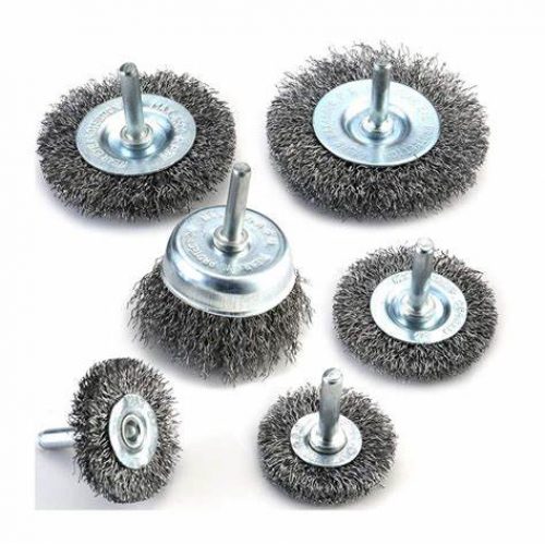 Wire Wheel Cup Brush Set