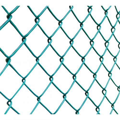 PVC Coated Galvanized Chain Link Fencing Green (50ft)