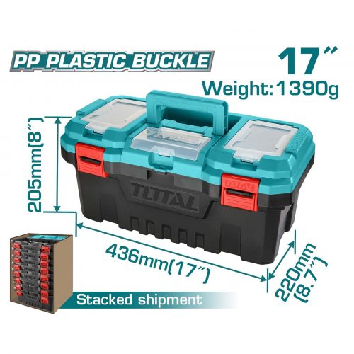 Total Plastic Tool Boxes – TPBX0171 (17″) & TPBX0201 (20″)