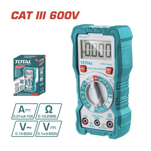 TOTAL Digital multimeter (TMT460012)